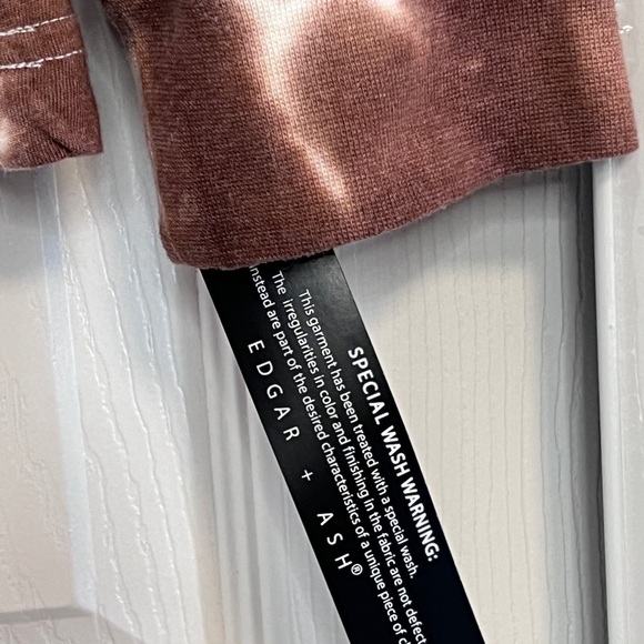 NWT Edgar + Ash Mens Long Sleeve Tie Die Shirt Size Medium - Picture 6 of 8